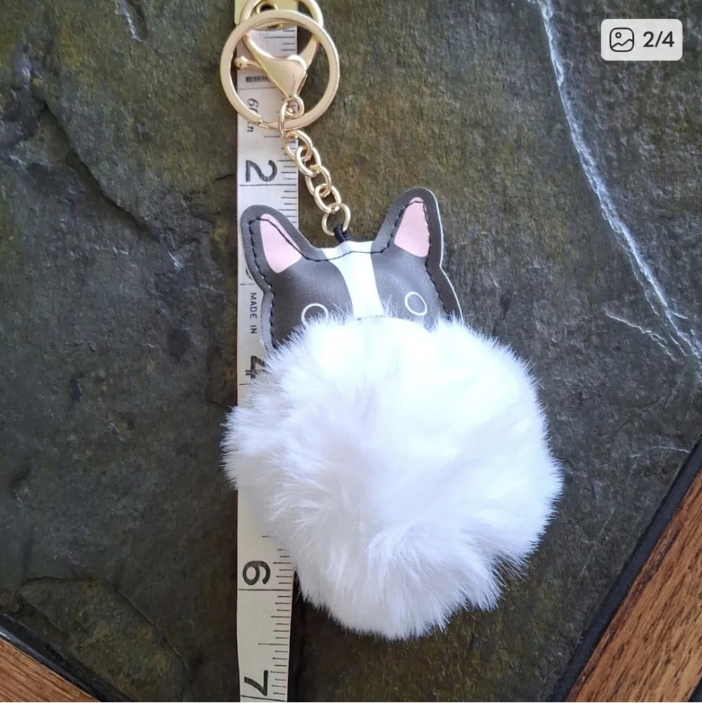 French Bulldog Keychain/Bag Charm